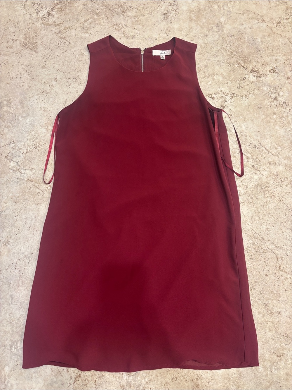 Burgundy Dress